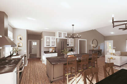 Modern Farmhouse House Plan #1776-00163 Additional Photo