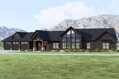 Craftsman House Plan #5032-00364 Elevation Photo