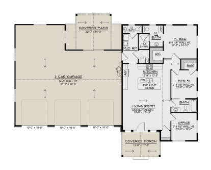 Main Floor for House Plan #5032-00365