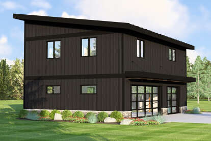 Modern House Plan #5032-00366 Elevation Photo