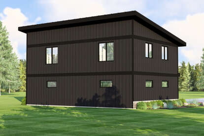 Modern House Plan #5032-00366 Elevation Photo