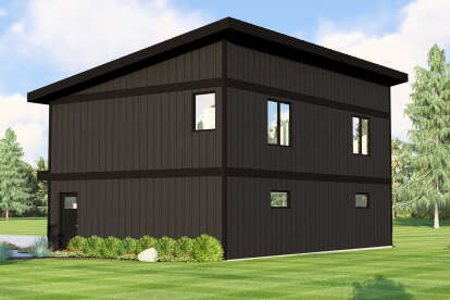 Modern House Plan #5032-00366 Elevation Photo