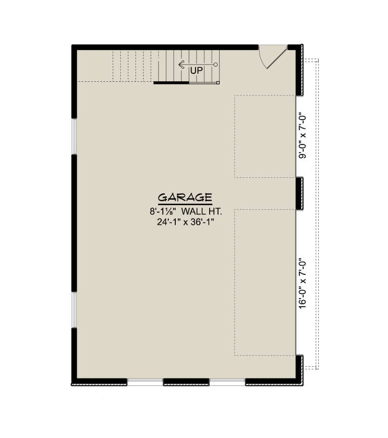 House Plan House Plan #33676 Drawing 1