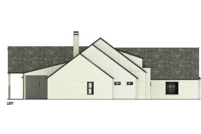 Modern Transitional House Plan #7983-00152 Elevation Photo