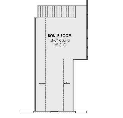 Bonus Room for House Plan #7983-00152