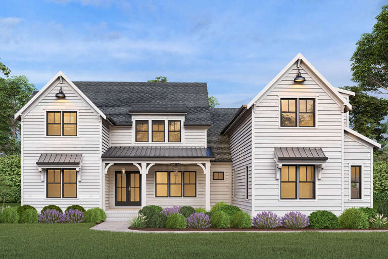 House Plan House Plan #33679 Front Elevation 
