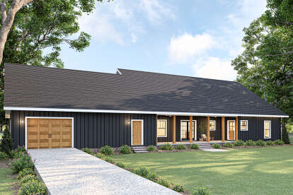 Barn House Plan #1776-00164 Elevation Photo