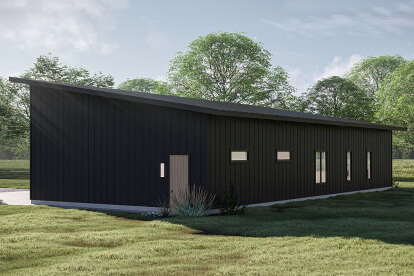 Barn House Plan #963-01164 Elevation Photo