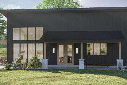 Barn House Plan #963-01164 Elevation Photo