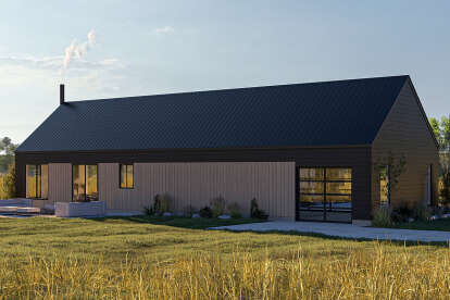 Barn House Plan #963-01165 Elevation Photo