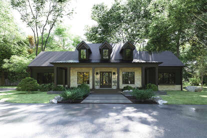 Craftsman House Plan #8687-00025 Elevation Photo