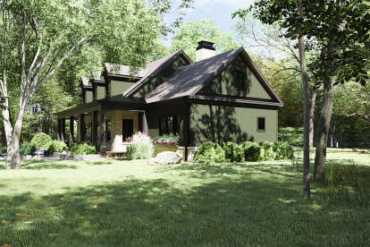 Craftsman House Plan #8687-00025 Elevation Photo