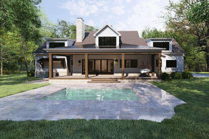 Craftsman House Plan #8687-00025 Elevation Photo