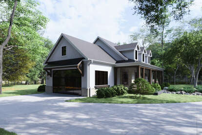 Craftsman House Plan #8687-00025 Elevation Photo