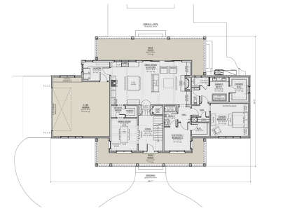 Main Floor  for House Plan #8687-00025