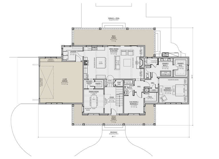 House Plan House Plan #33687 Drawing 1