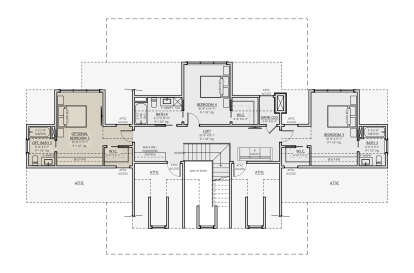 Second Floor for House Plan #8687-00025