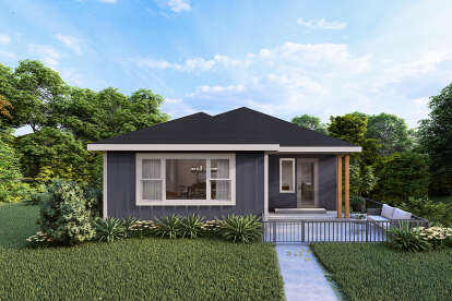 Traditional House Plan #035-01163 Elevation Photo