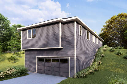 Traditional House Plan #035-01163 Elevation Photo