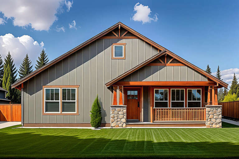 House Plan House Plan #33690 Front Elevation