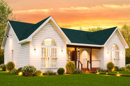 Country House Plan #699-00421 Elevation Photo