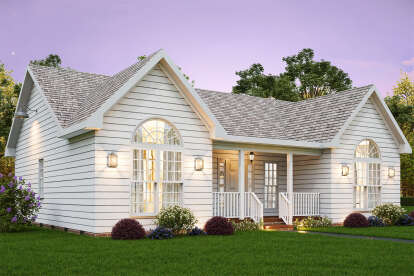Country House Plan #699-00421 Elevation Photo