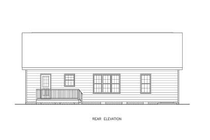 Country House Plan #699-00421 Elevation Photo