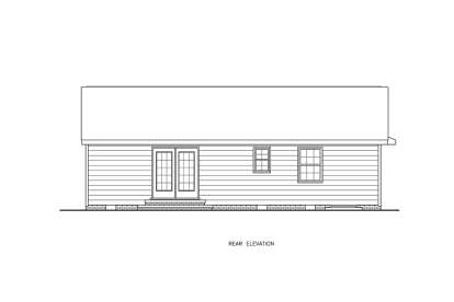 Traditional House Plan #699-00422 Elevation Photo
