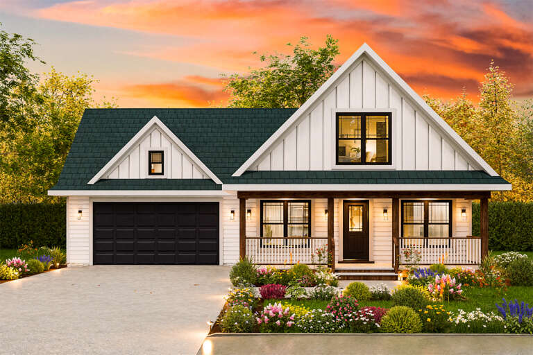 House Plan House Plan #33696 Front Elevation