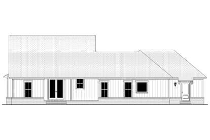 Modern Farmhouse House Plan #041-00398 Elevation Photo