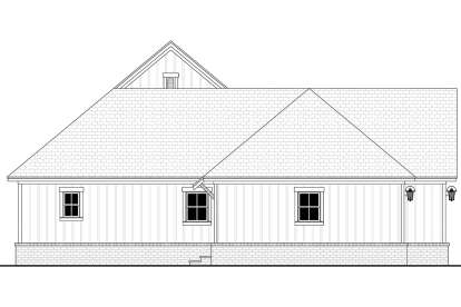 Modern Farmhouse House Plan #041-00398 Elevation Photo