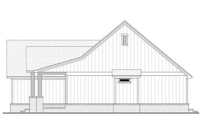 Modern Farmhouse House Plan #041-00398 Elevation Photo