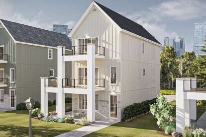 Contemporary House Plan #963-01167 Elevation Photo