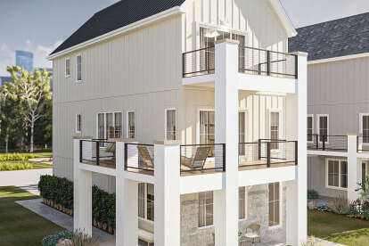 Contemporary House Plan #963-01167 Elevation Photo