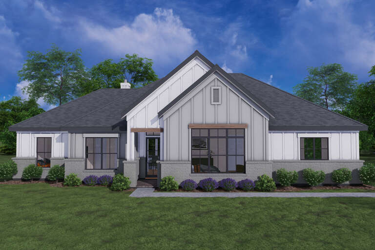 House Plan House Plan #33701 Front Elevation 
