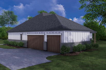 Modern Farmhouse House Plan #3571-00026 Elevation Photo
