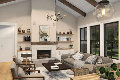 Modern Farmhouse House Plan #3571-00026 Additional Photo