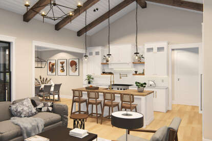 Modern Farmhouse House Plan #3571-00026 Additional Photo