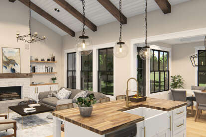 Modern Farmhouse House Plan #3571-00026 Additional Photo