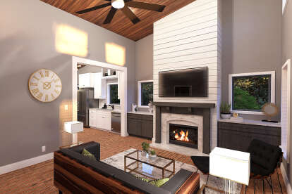Modern House Plan #1776-00165 Additional Photo