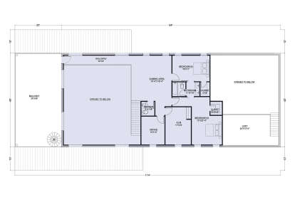 Second Floor for House Plan #625-00043
