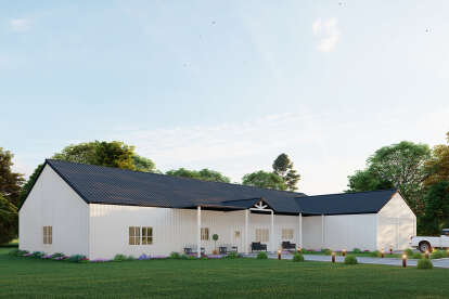 Barn House Plan #625-00044 Elevation Photo
