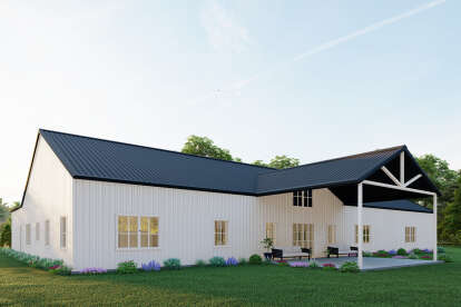 Barn House Plan #625-00044 Elevation Photo
