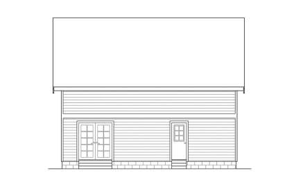 Craftsman House Plan #035-01167 Elevation Photo