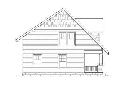 Craftsman House Plan #035-01167 Elevation Photo