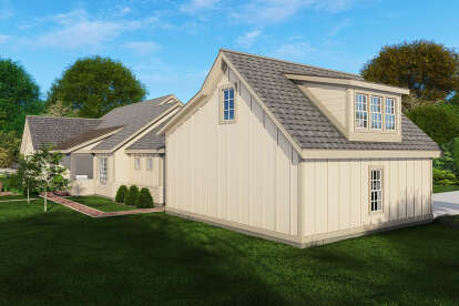 European House Plan #3571-00027 Elevation Photo