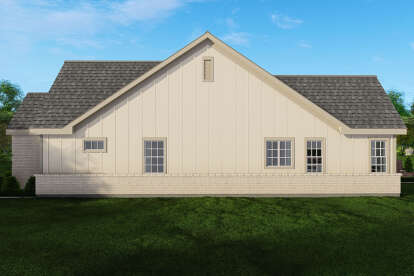 European House Plan #3571-00027 Elevation Photo