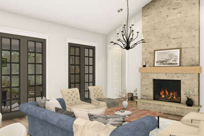 European House Plan #3571-00027 Additional Photo