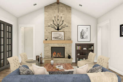 European House Plan #3571-00027 Additional Photo