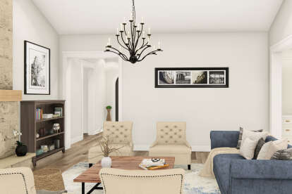 European House Plan #3571-00027 Additional Photo